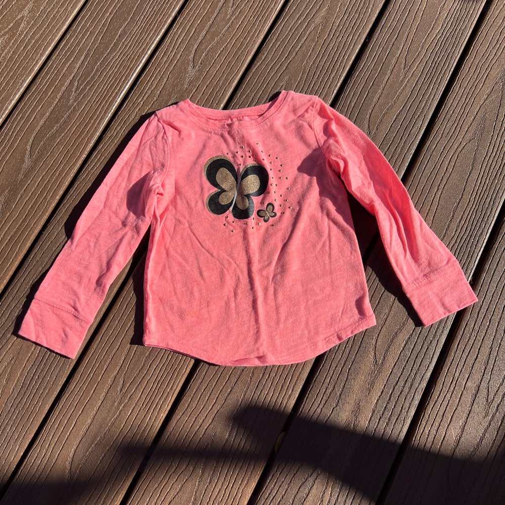 Jumping beans butterfly shirt - 4T